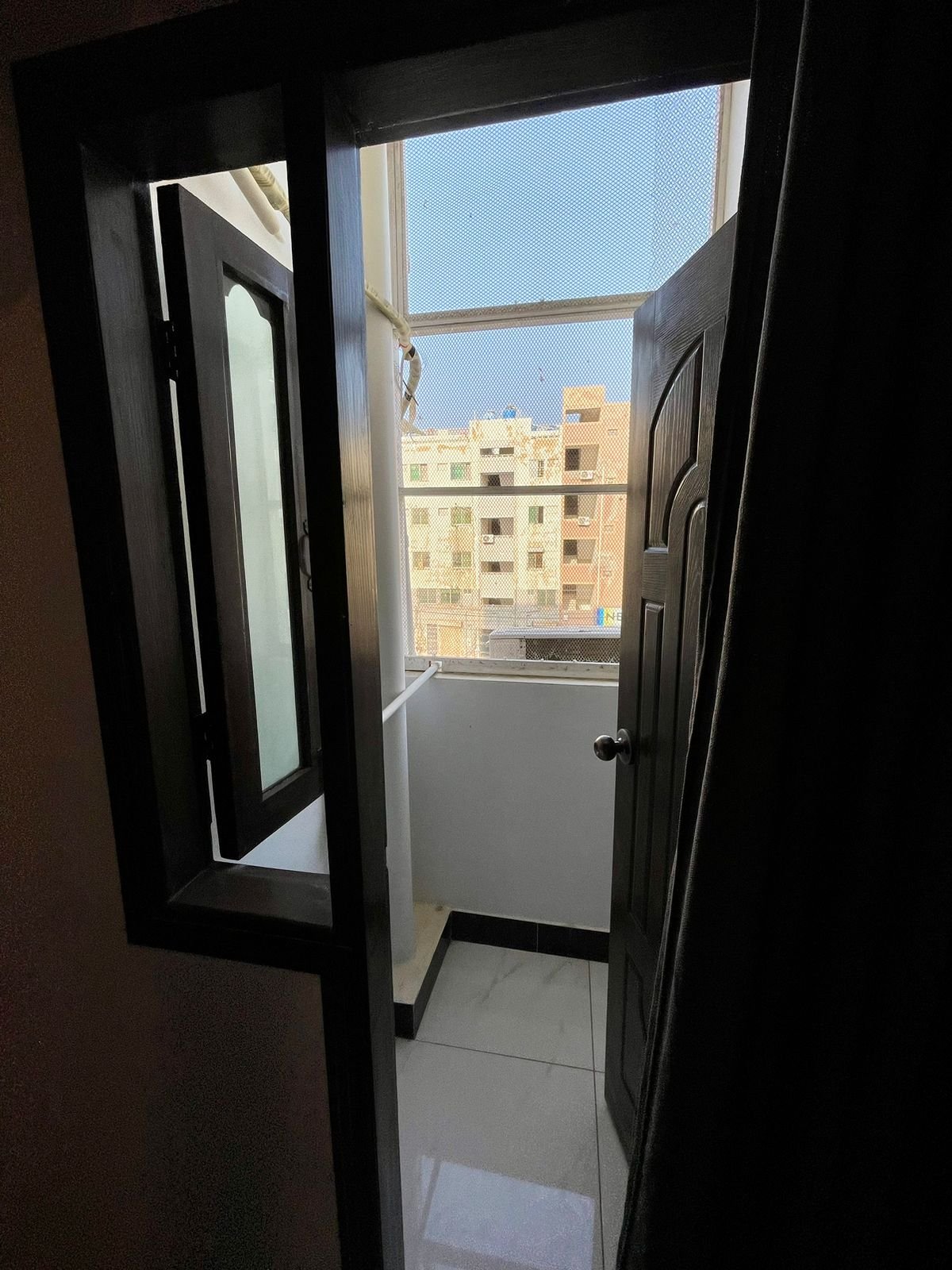 Cool & Cozy 1-Bedroom Apt DHA | Lounge & Kitchen - Bedroom image 7