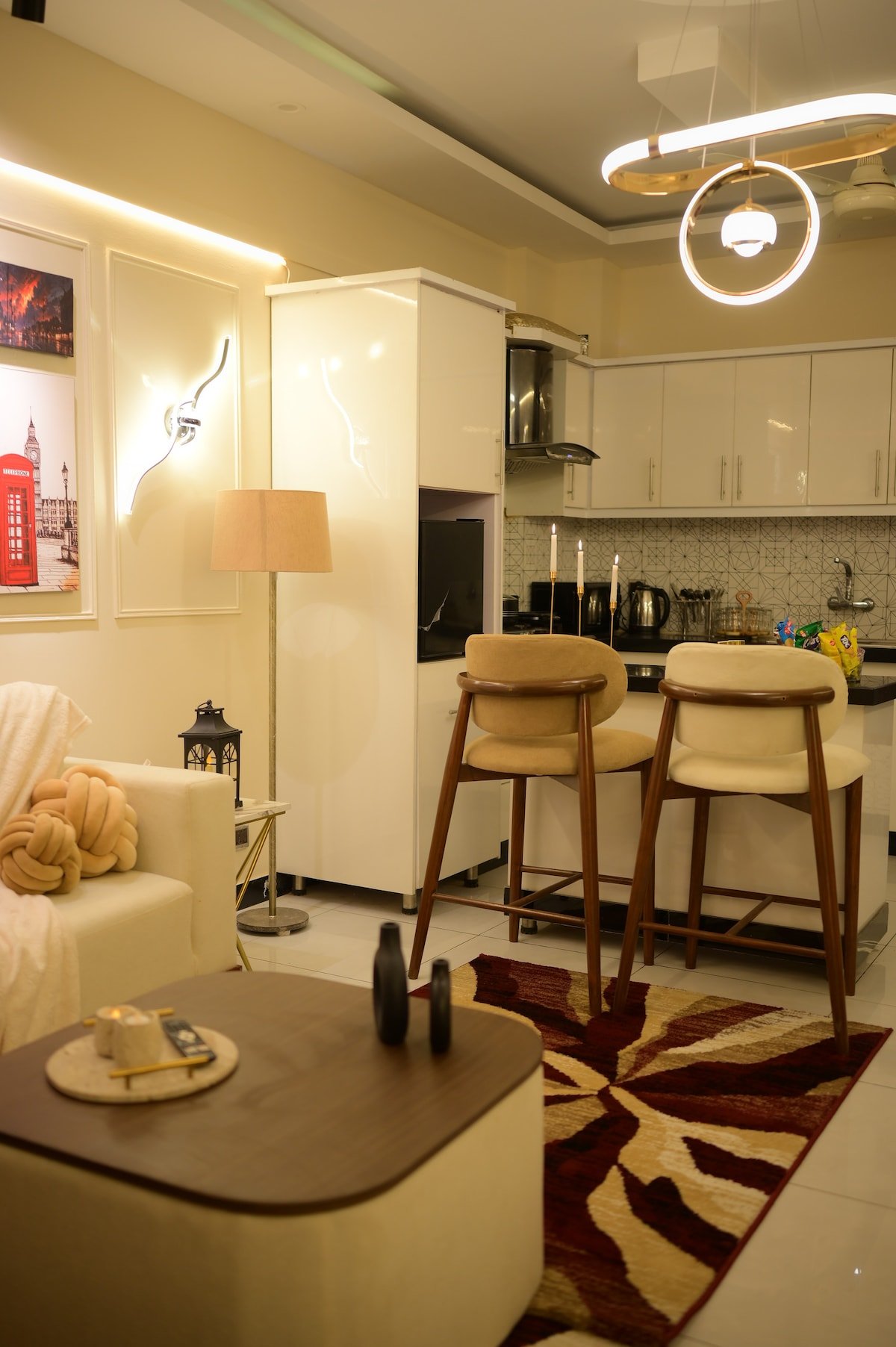PannaCotta | Premium 2BHK | DHA Phase 7 Jami - Full kitchen image 2